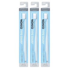 LION 獅王 NONIO 經典瞬潔牙刷 尖端極細刷毛 窄版刷頭, 1入, 3支