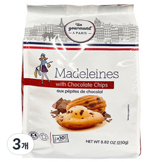 Patisserie 美味巧克力片瑪德琳 250 克, 3個, 250g