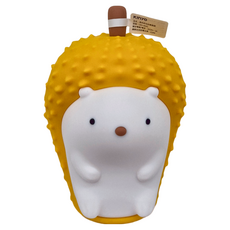 Kinyo 果刺郎拍拍氣氛夜燈 LED-6541 105 x 139 x 103mm 183g, 身體：白色/燈光：暖白，多色