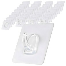 LivingHomeDetail 黏貼式掛鉤, 單一顏色, 30個