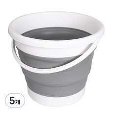 모나코올리브 다용도 폴딩 바스켓, 그레이, 5개