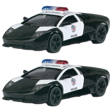 KiNSMAR 藍寶堅尼 Murciélago LP640 警車迷你車系列, 2個