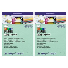 두성종이 OA 팬시페이퍼 컬러복사지 청연두색 180g R13, A4, 30개
