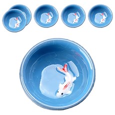 日式游魚杯 茶具禮盒 陶瓷材質 50cc, 茶杯 x 6, 顏色隨機, 1盒