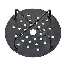 KAJIdonya 家事問屋 不鏽鋼兩用煎烤壓肉板 - 直徑16公分，高4.7公分，重量330克, 16 x 4.7cm, 1個