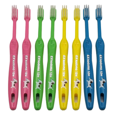 코도모 칫솔 12M 유아구강케어, 혼합색상, 4개입, 2세트