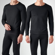 COTTONONE 男性用發熱內衣上下2件組