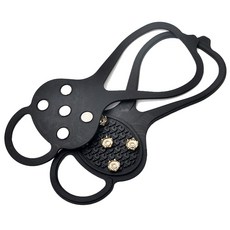 ASHWOLF 防滑冰爪 2入, 黑色