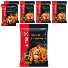 하이디라오 마라샹궈 소스, 220g, 6개