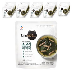 CJ 牛肉海帶湯, 20包, 250g