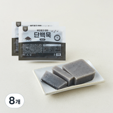 바로쏙 단백묵 흑임자맛, 200g, 8개, 1개입