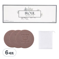 로울로울 어성초 비누 3P + 비누망, 100g, 6세트