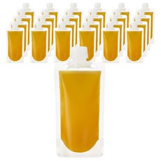 코멧 투명 스파우트 음료 파우치 200 mL, 입구지름 22mm, 25개입, 1개