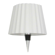 百褶酒瓶蓋氛圍燈，RGB光效，酒瓶塞款, 嵌入款白色