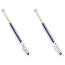 화홍 디자인 브러쉬 972 평 인조모, 4호, 2개