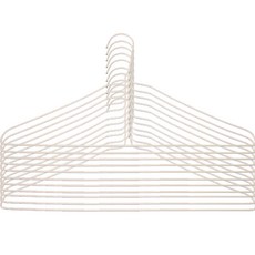 蔻迪斯洗衣店衣架, 白色, 50個