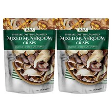 DJ&A 綜合菇脆片, 2包, 65g