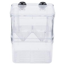 OTTO 產卵飼育盒 L 2層 隔離親魚與幼魚 提高幼魚存活率 適用於孔雀魚、鬥魚, 1個