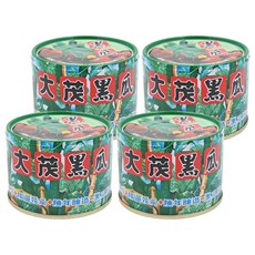 大茂黑瓜, 脆爽汁液開胃, 精選花瓜陳年釀造, 170g, 4罐