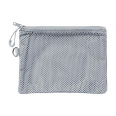 MUJI 無印良品 聚酯纖維雙拉鍊袋, 1入, 1個