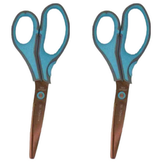 minono 米諾諾 防沾黏3D鈦剪 21 x 7.7 x 1.2cm, 2個, 藍色