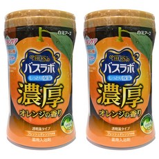 Hakugen Earth 白元 濃厚型 香氛保濕入浴劑 橙香, 600g, 2瓶