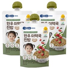 BEBECOOK 寶膳 12個月以上孩童輔食, 3入, 100g