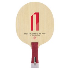 TMOUNT 橫拍桌球拍 紅色, 1個, 工程 H