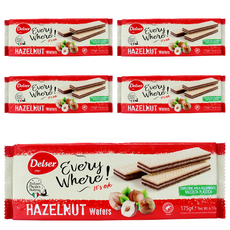 榛果威化餅, 175g, 5包