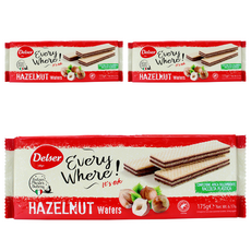 Delser 榛果威化餅, 175g, 3包