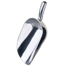 85 OZ 鋁製麵粉匙，長40CM，手柄10CM, 單色, 1支