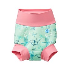 Splash About 3D游泳尿布褲 XL(13~18kg) 花漾蜻蜓 12~24個月, 1件
