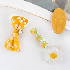 베이비블리 봄 데이지 헤어핀 4종 세트