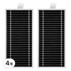 WonderfulPlace 相容 Ecovacs X8 Pro Omni 替換濾網, 4個, 單一商品