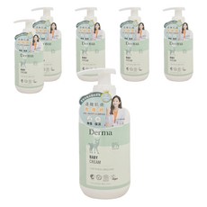 Derma 寶寶有機滋潤護膚霜 家庭號, 6瓶, 250ml