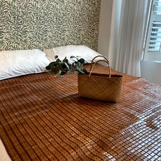 Bomul&Living 頂級麻將涼蓆, 深棕色