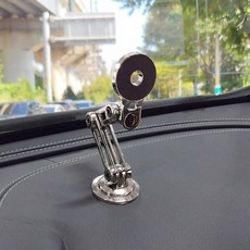 Ants 車用關節式MagSafe手機支架, 銀色, 1個