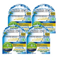 Schick 舒適牌 水次元5 變速 修整刀片 替刃, 4片, 4盒