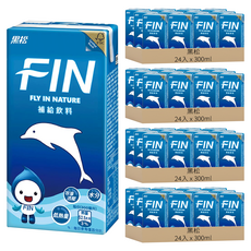 黑松 FIN 補給飲料, 300ml, 96入