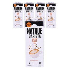 NATRUE 咖啡師燕麥奶, 5瓶, 1L