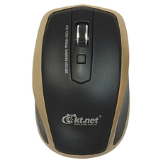 KTnet 廣鐸 R7 電競無線滑鼠 800-1200-1600dpi 4鍵式, KTMSRF3512, 黑金色