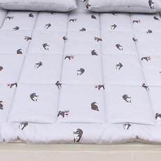 슈에뜨룸 통째로 빨아쓰는 침대 요토퍼, 시바댕댕 그레이