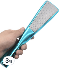 네씨 양면 스텐 발각질제거기 블루, 1개입, 3개