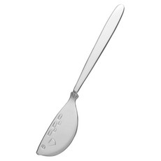 SALUS 佐藤金屬 海洋系列 河豚抹刀, 銀色, 1支