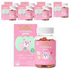 Knotted 維他命D軟糖 蘋果&檸檬口味, 150g, 8個