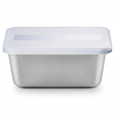 YOSHIKAWA 吉川 EATCO 日製食物儲存盒 088229 140 x 63 x 110mm 白色, 1個