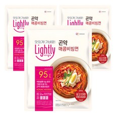 라이틀리 곤약 매콤비빔면 2인분, 433g, 3개