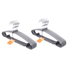 네이쳐리빙 논슬립 코팅 옷걸이, 그레이, 20개