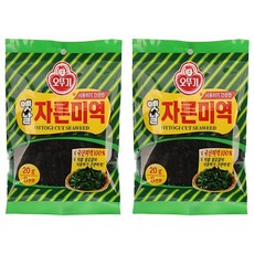 오뚜기옛날 자른미역, 20g, 2개