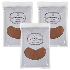 쿠킹스토리 코코아 파우더, 1kg, 3개